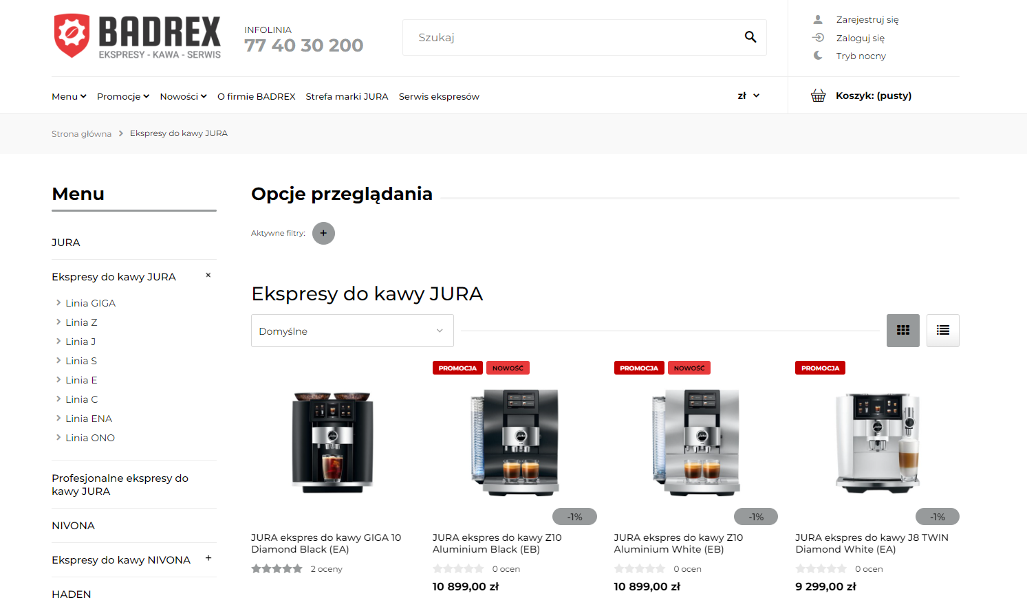 Jaki ekspres Jura dla jednej osoby, a jaki dla pary?