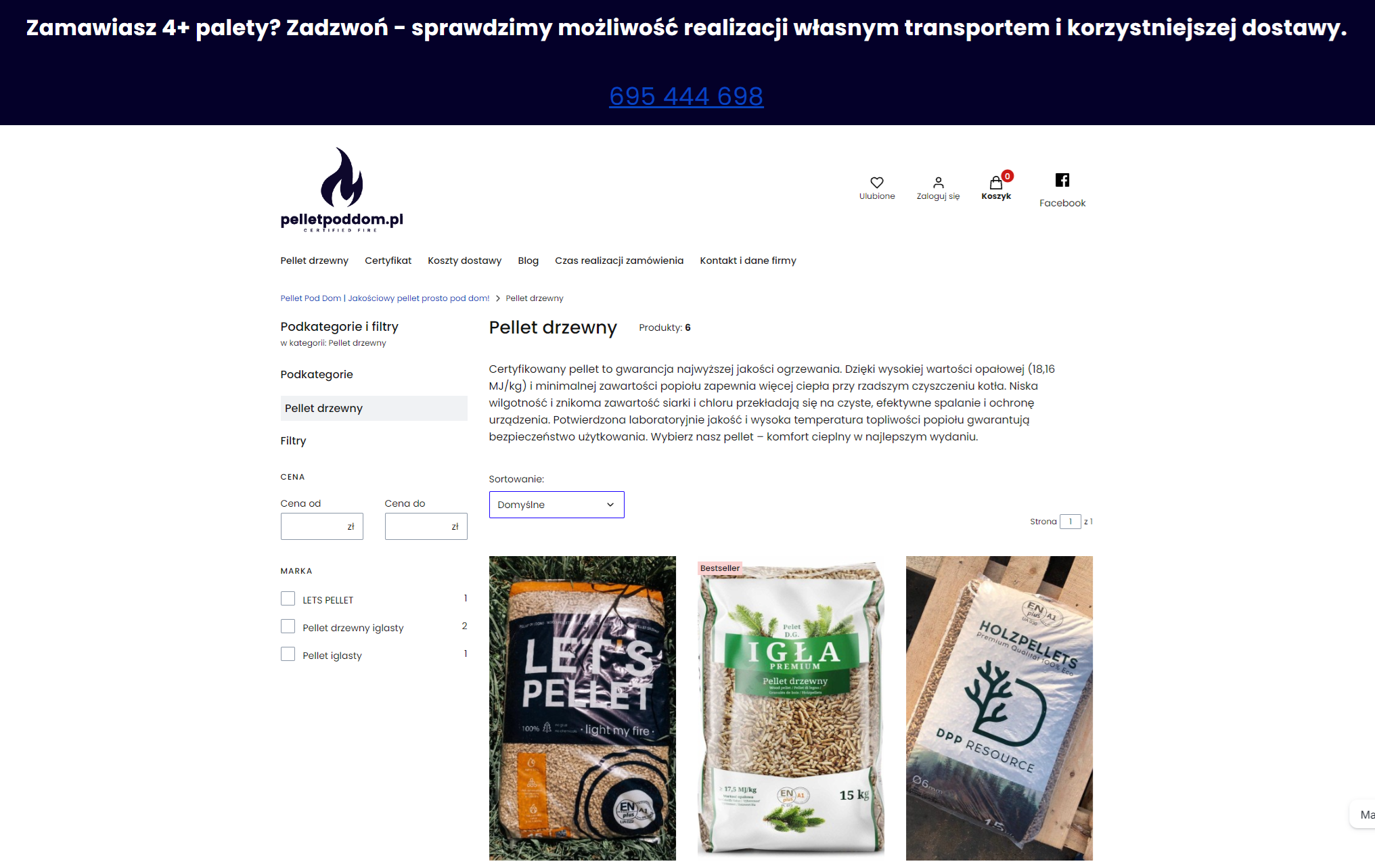 Pellet drzewny - jak prawidłowo go przechowywać, aby zachował swoje właściwości?