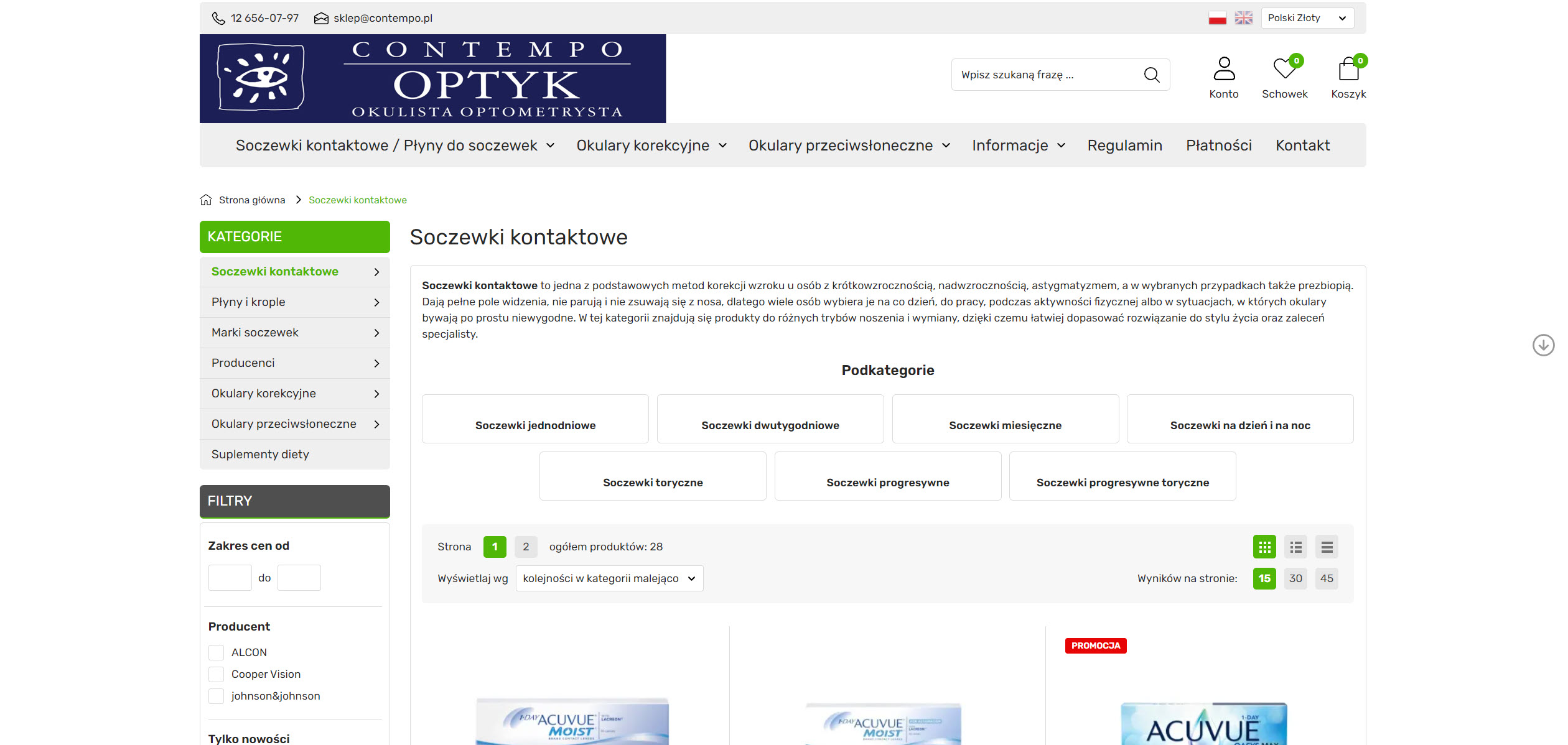 Oryginalne soczewki jednodniowe, dwutygodniowe czy miesięczne - czym różnią się popularne tryby wymiany?