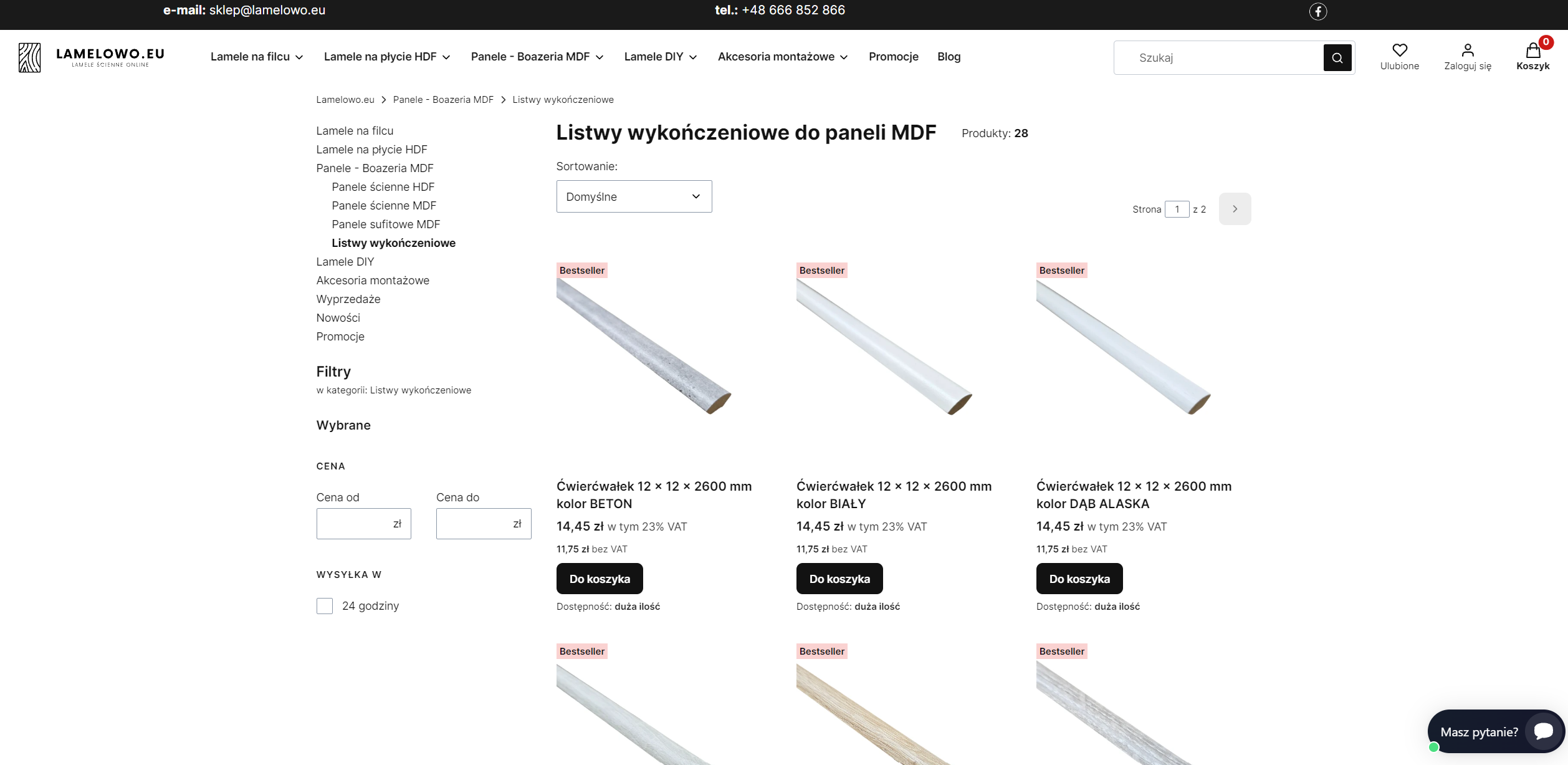 Jak dobrać listwy wykończeniowe do lameli?