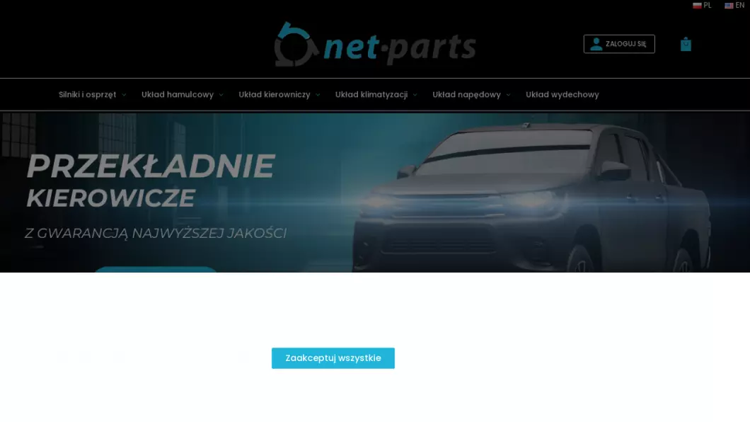 Używane części samochodowe | Sklep internetowy Net-parts